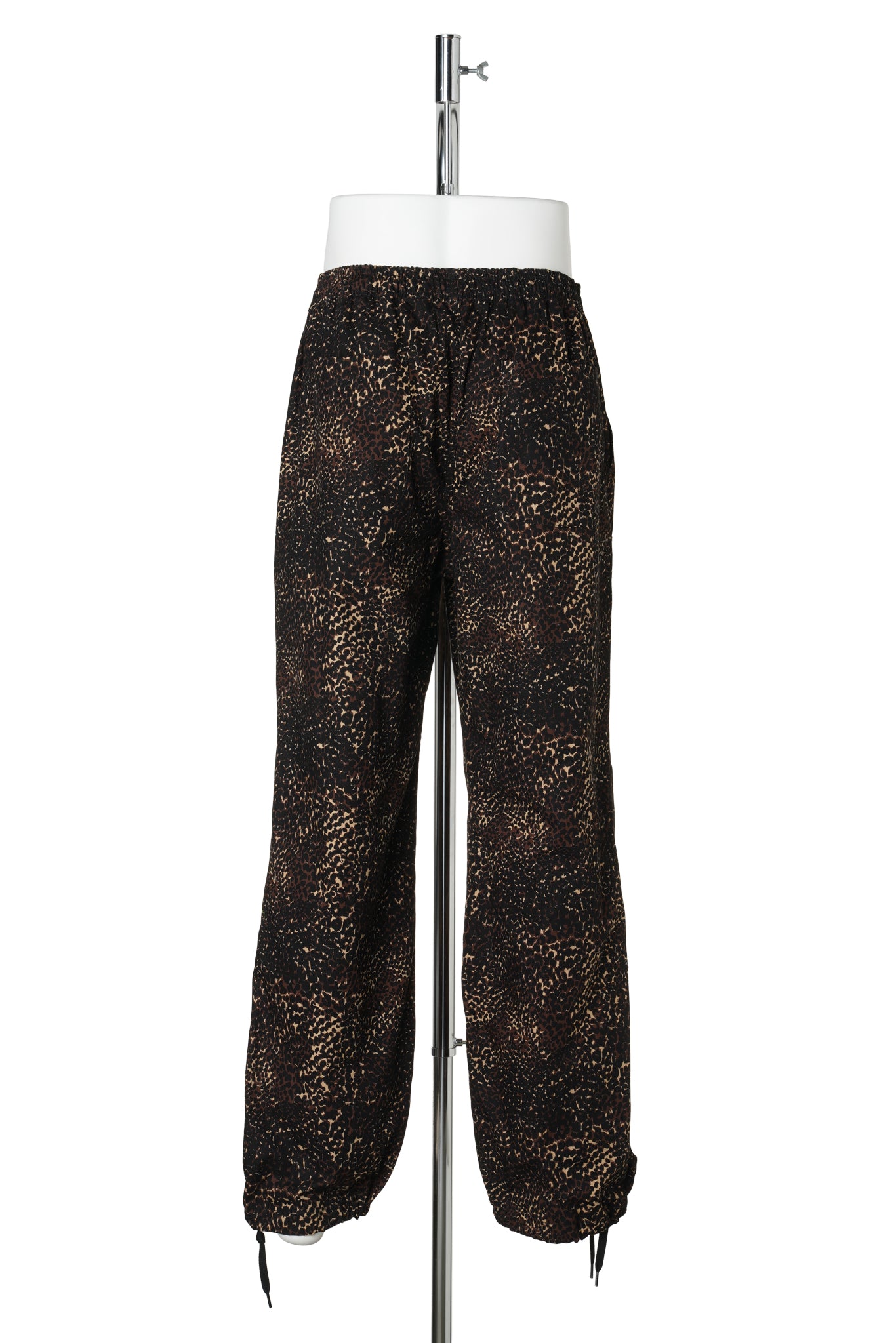 LEOPARD DOUBLE KNEE PANTS / LEOPARD/BROWN