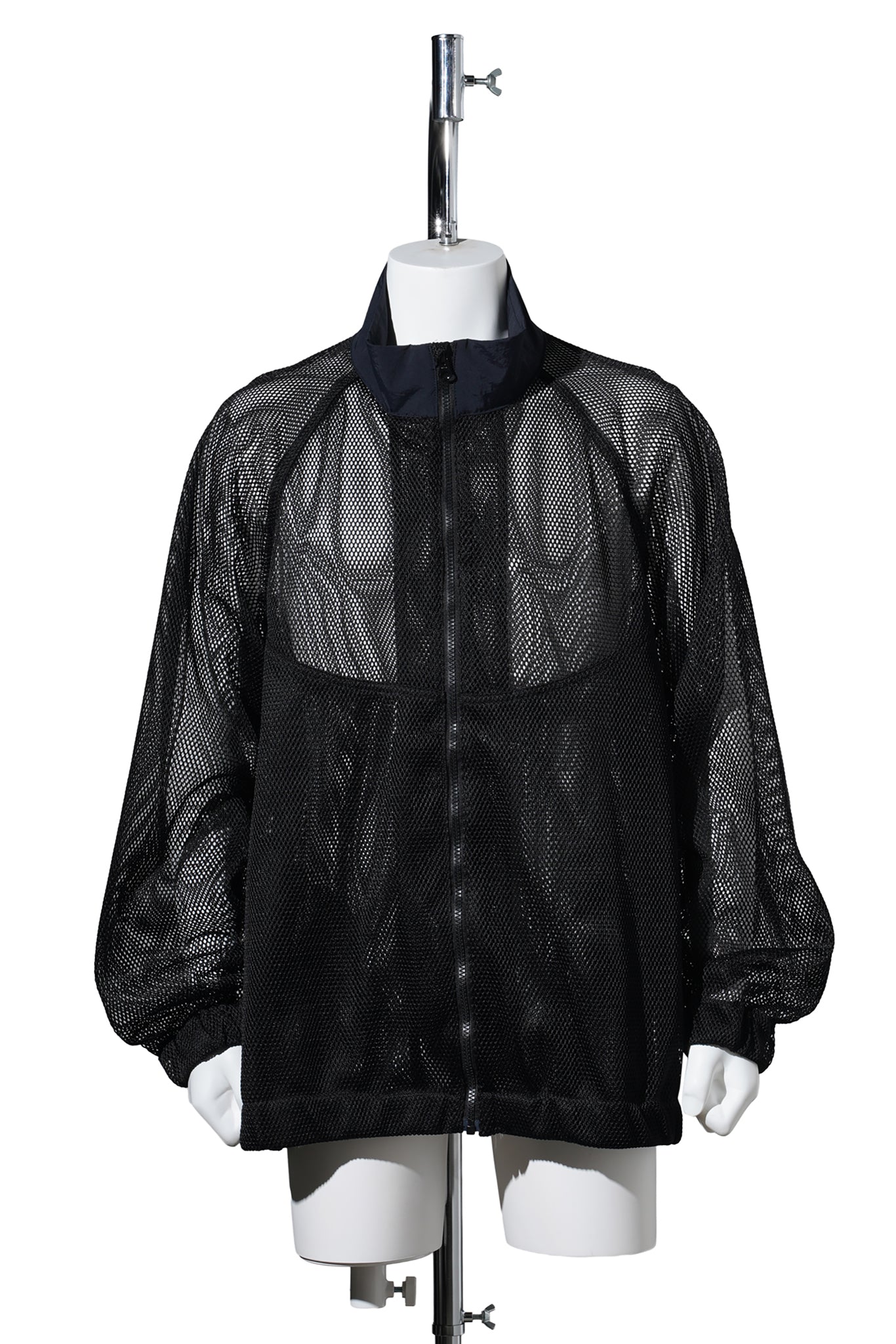 MESH SPORTS JACKET / BLACK