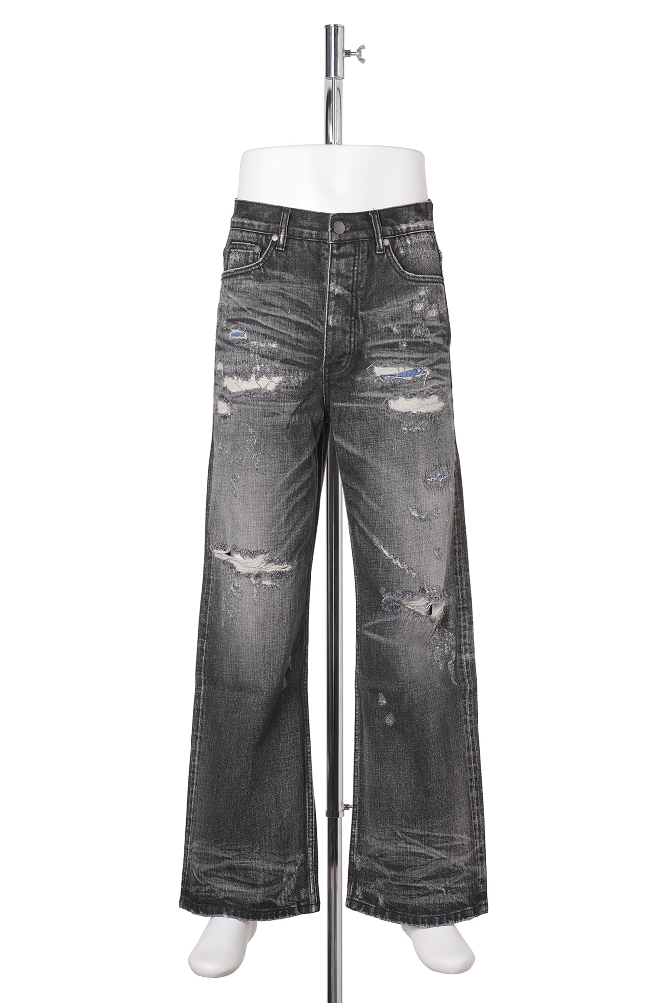 BAGGY DENIM / CRABLA CRASH BLACK