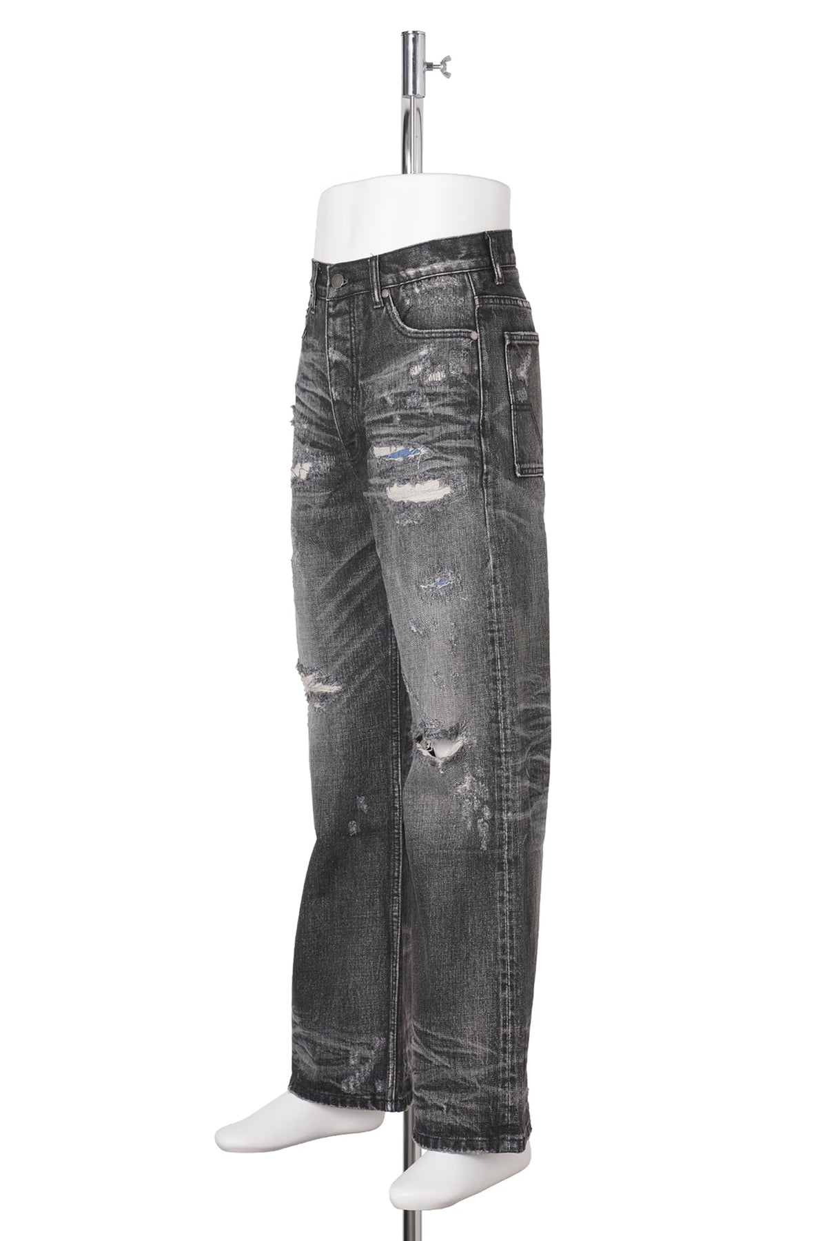 BAGGY DENIM / CRABLA CRASH BLACK
