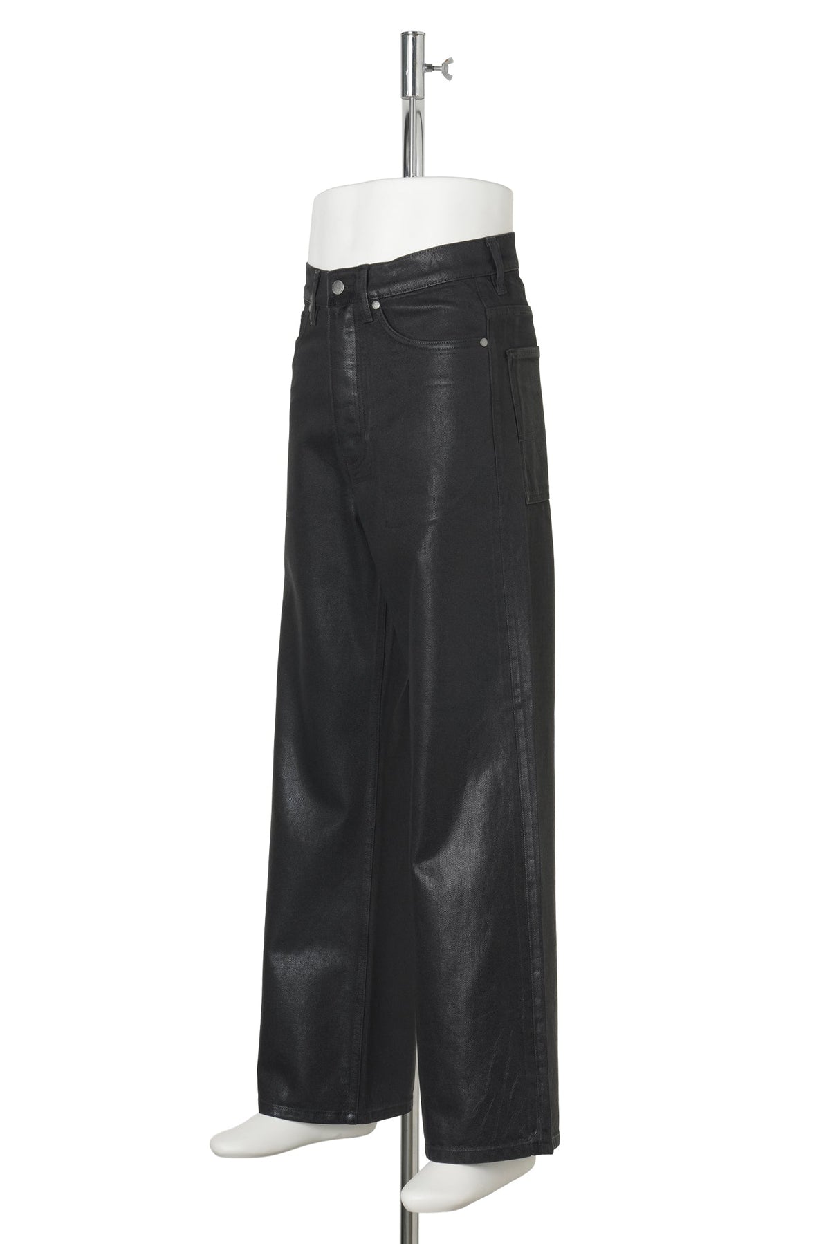 BAGGY DENIM / WAXED BLACK