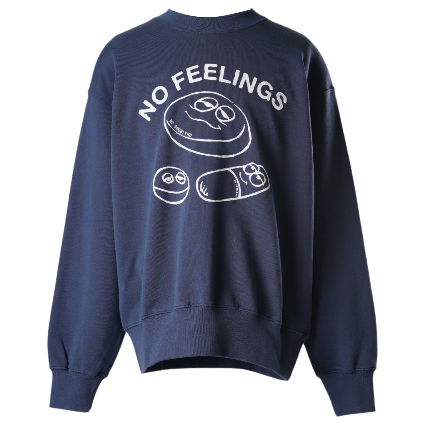 HARD FEELINGS CREW NECK SWEAT / NAVY