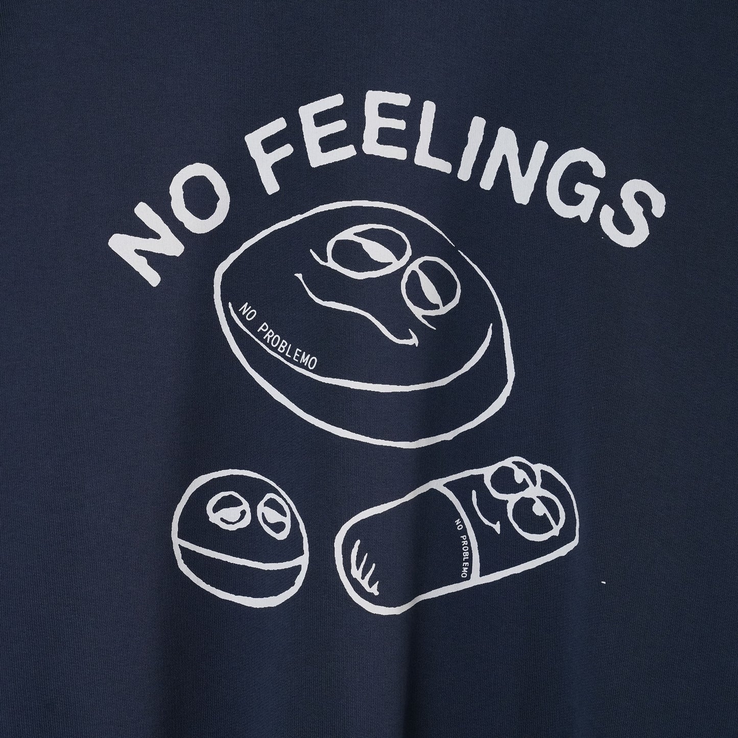 HARD FEELINGS CREW NECK SWEAT / NAVY