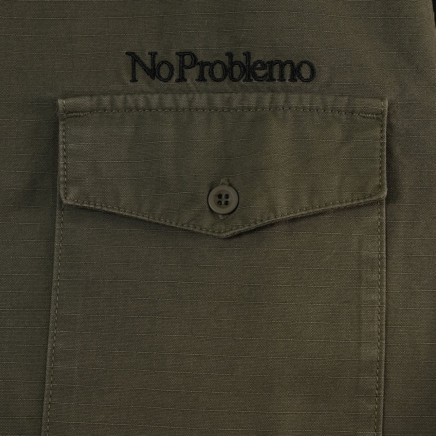 MINI PROBLEMO LS WORK SHIRT / OLIVE