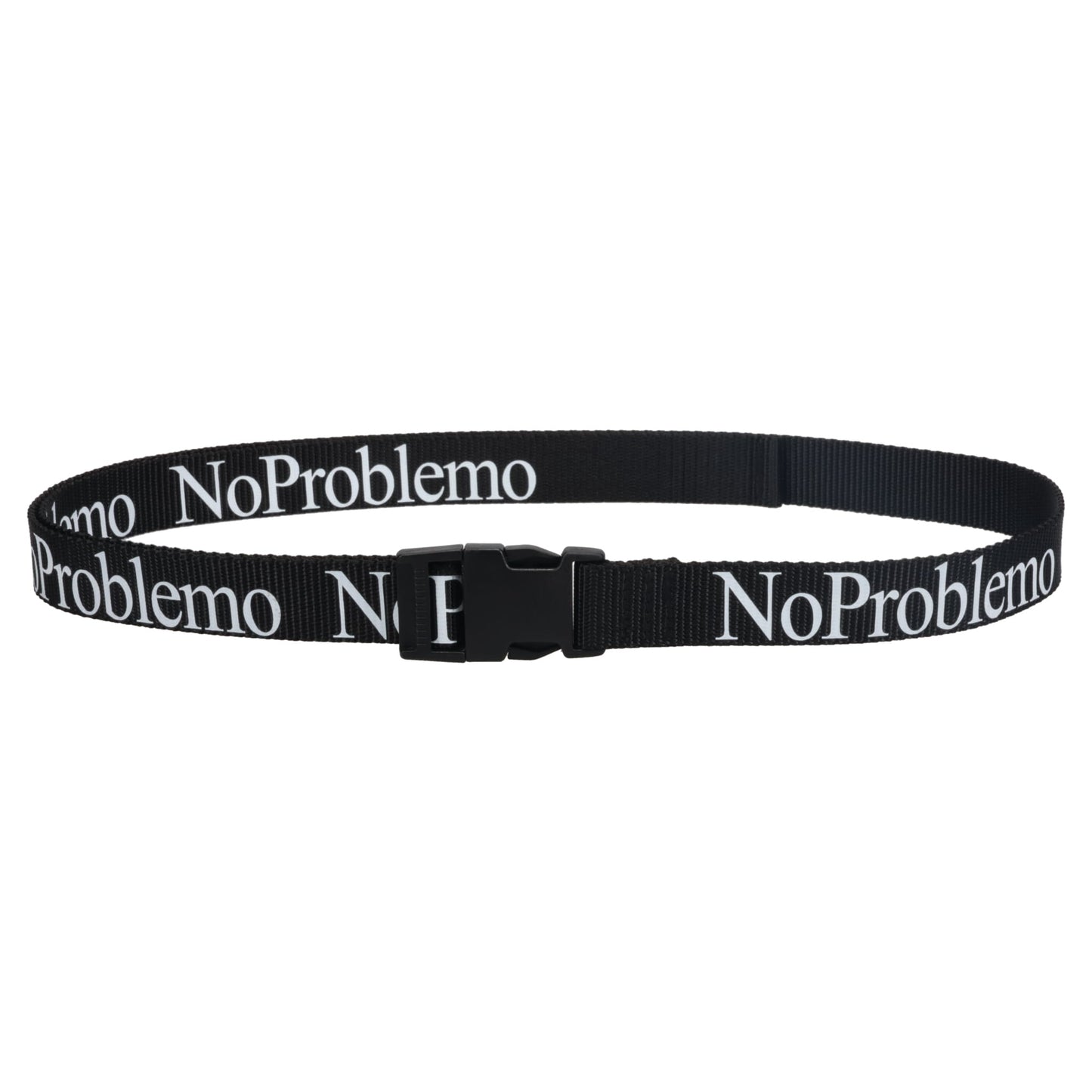 NO PROBLEMO WEBBING BELT / BLACK