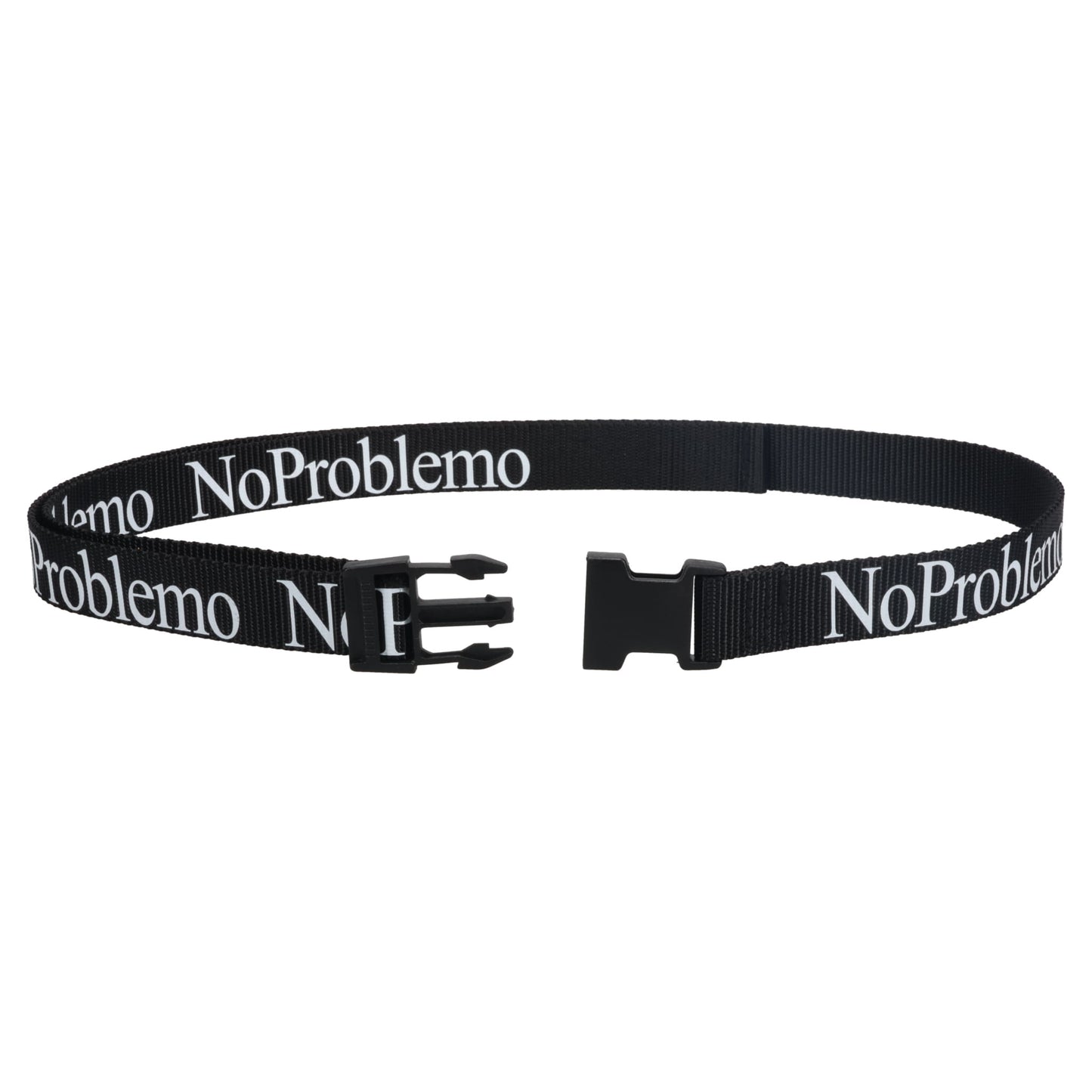 NO PROBLEMO WEBBING BELT / BLACK