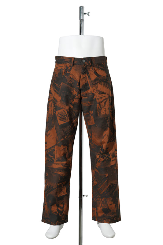 REDACTED JACQUARD BAGI JEAN / BROWN