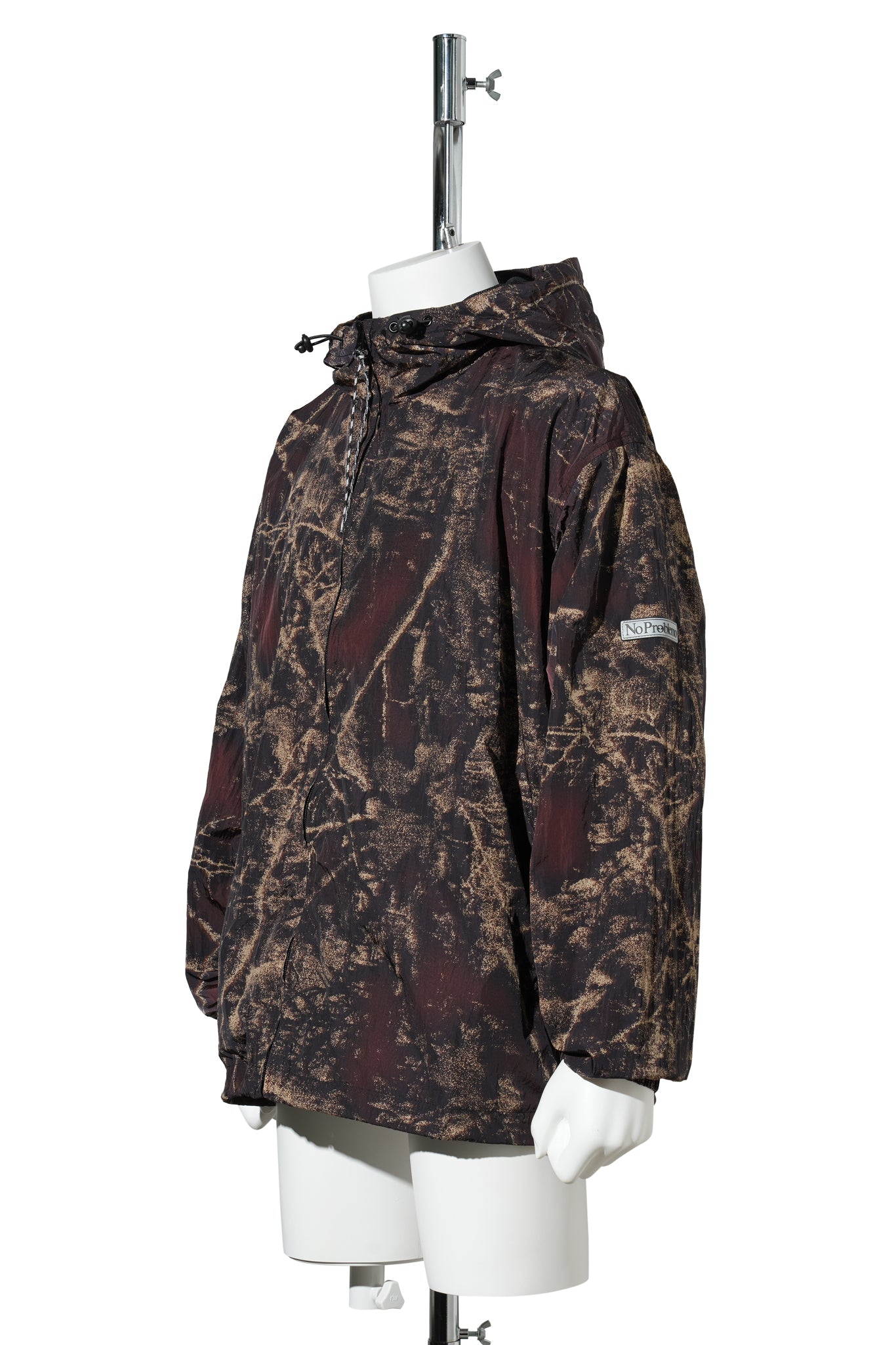 FOREST GLITCH NYLON JACKET / CAMO