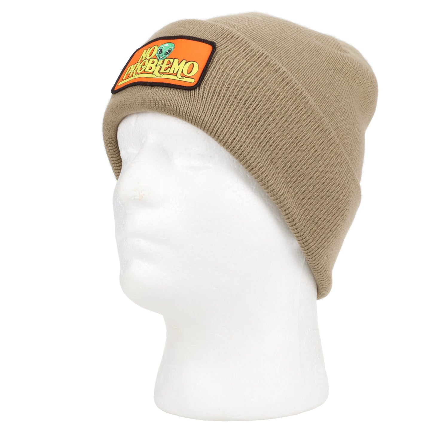 STICKER BEANIE / OLIVE