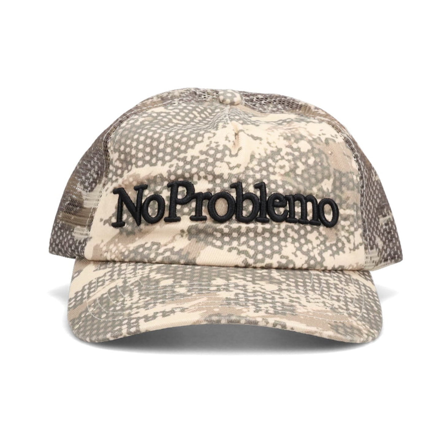NO PROBLEMO FOREST TRUCKER CAP / LIGHT CAMO