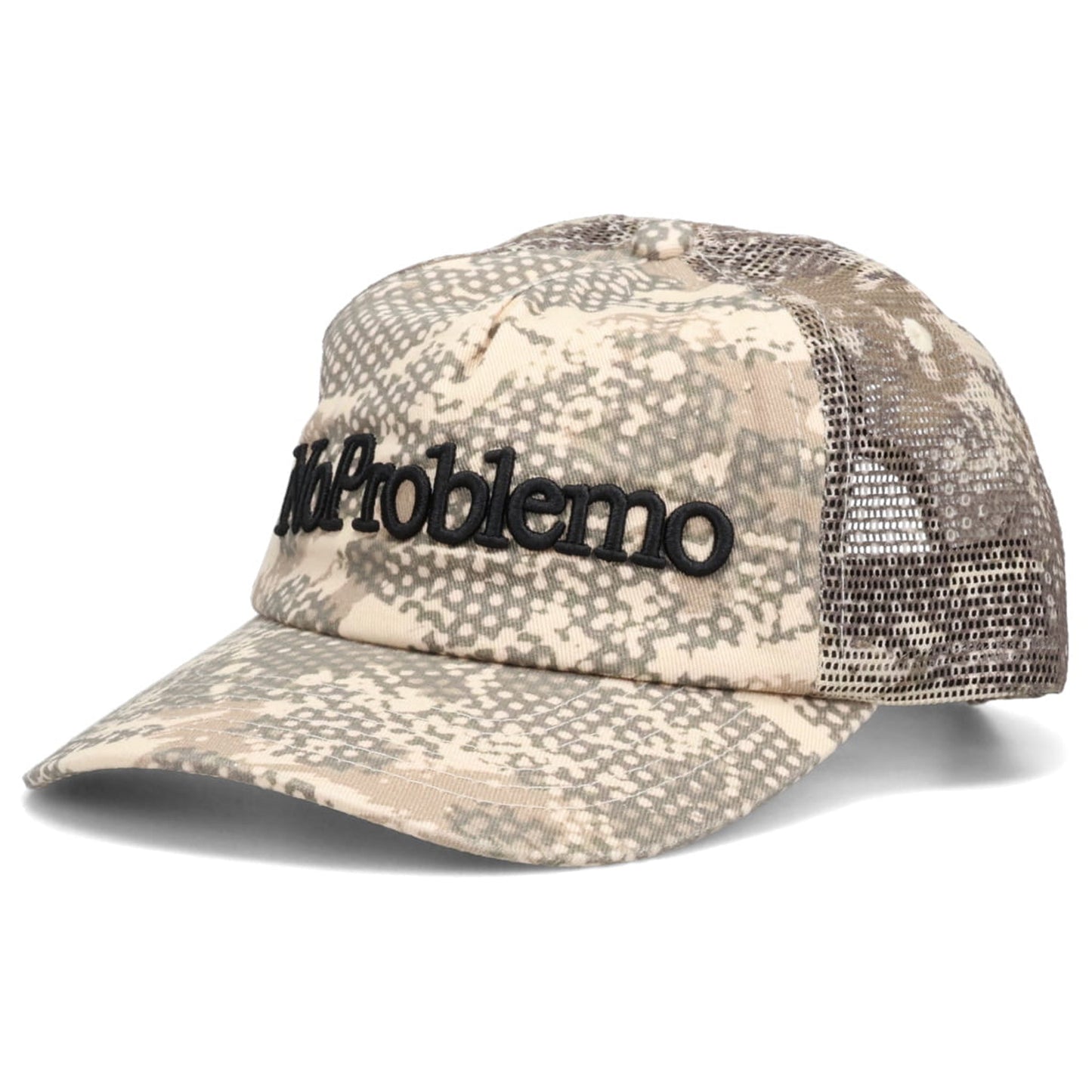 NO PROBLEMO FOREST TRUCKER CAP / LIGHT CAMO