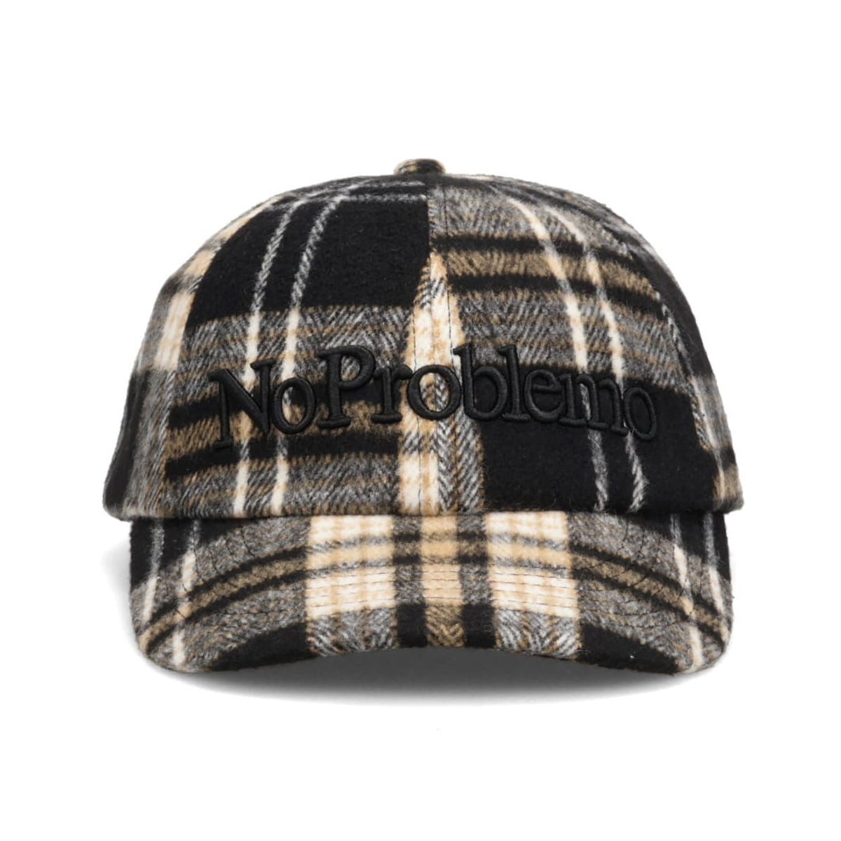 NO PROBLEMO PLAID CAP MEN / MULTI