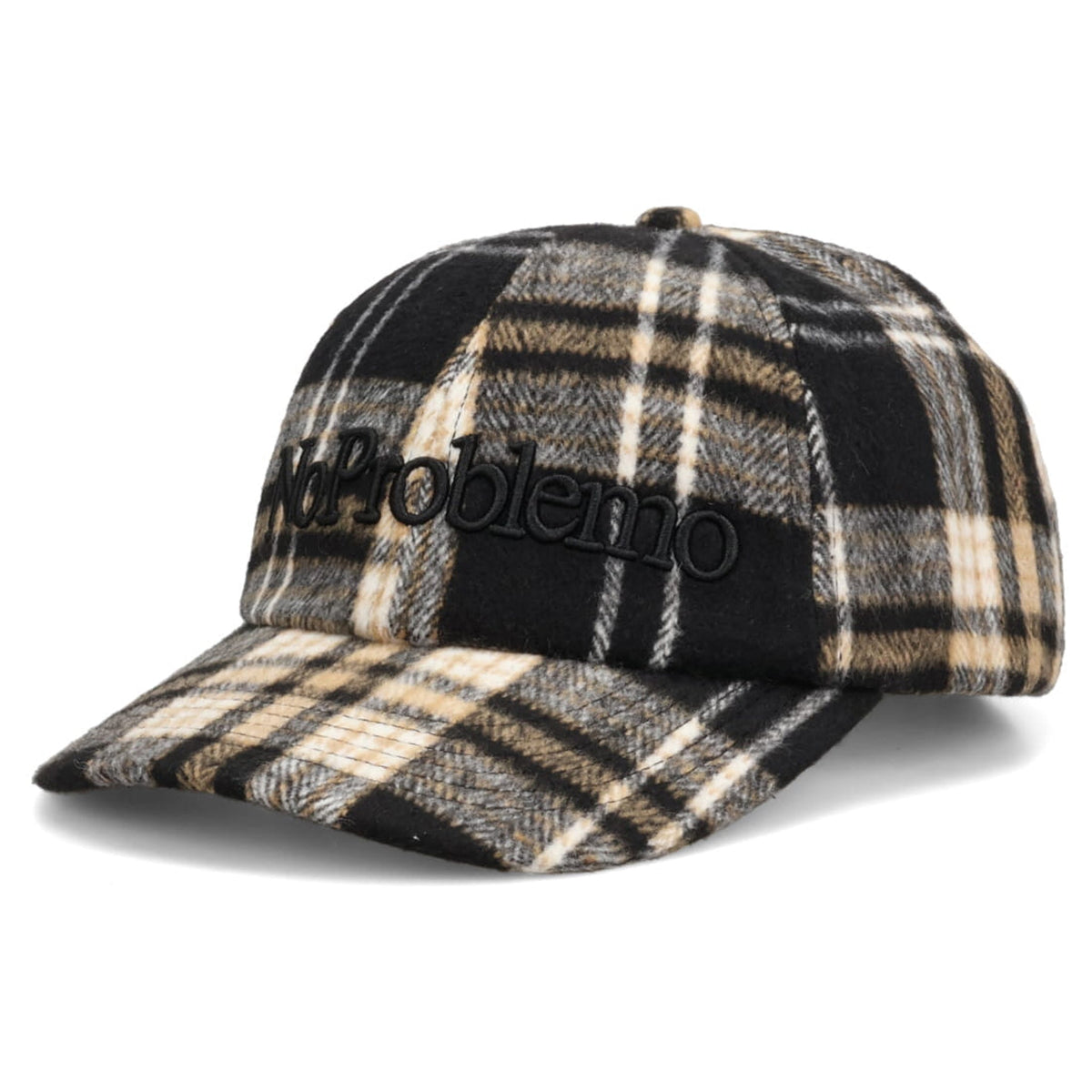 NO PROBLEMO PLAID CAP MEN / MULTI