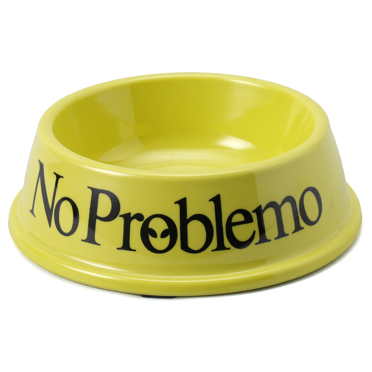 NO PROBLEMO PET BOWL MEN / YELLOW YELLOW