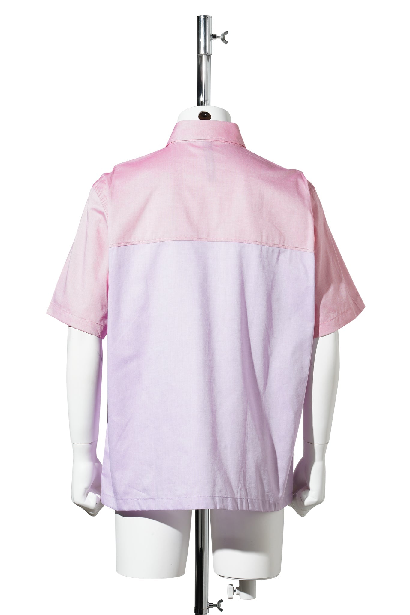 COLOURBLOCK SS WORK SHIRT / PINK