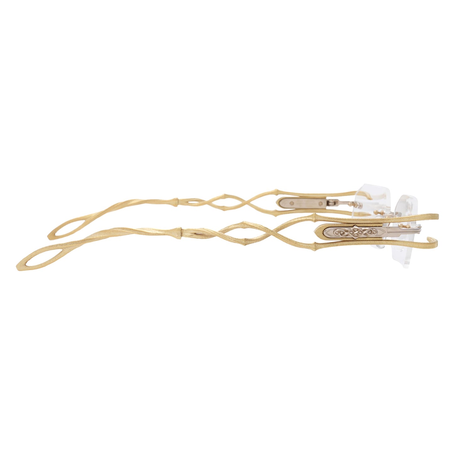 LONGINUS M2/EDGECUT SQUARE/ MAT GOLD