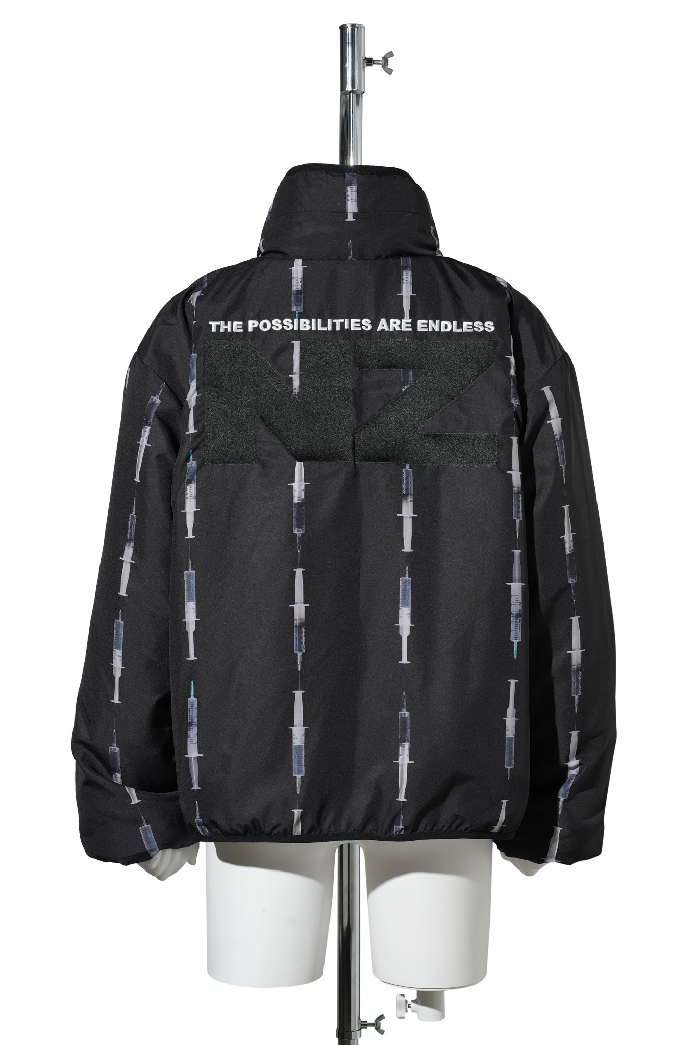 BOTOX TEDDY LINED JACKET / BLACK