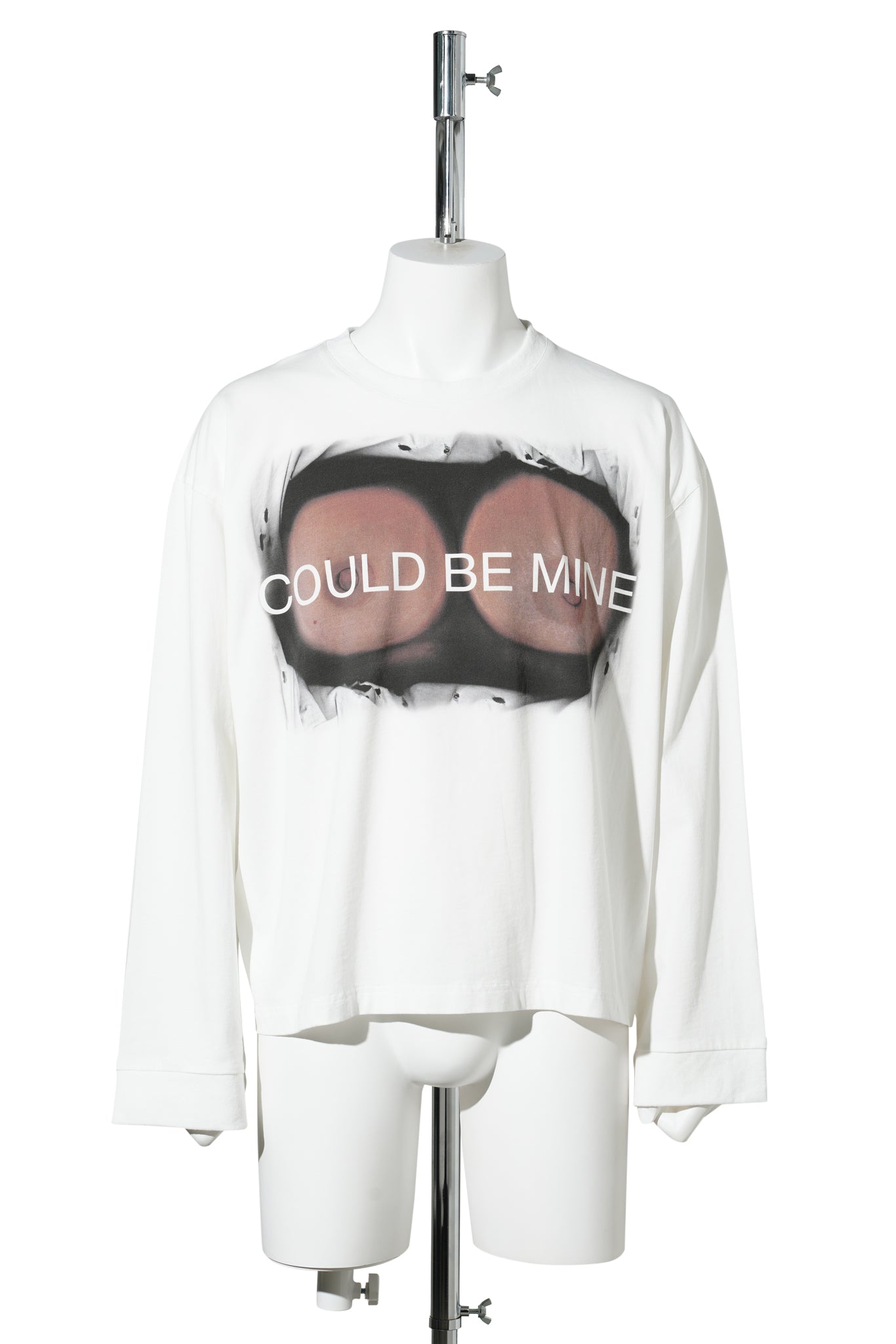 COULD BE MINE LS T-SHIRT / WHITE