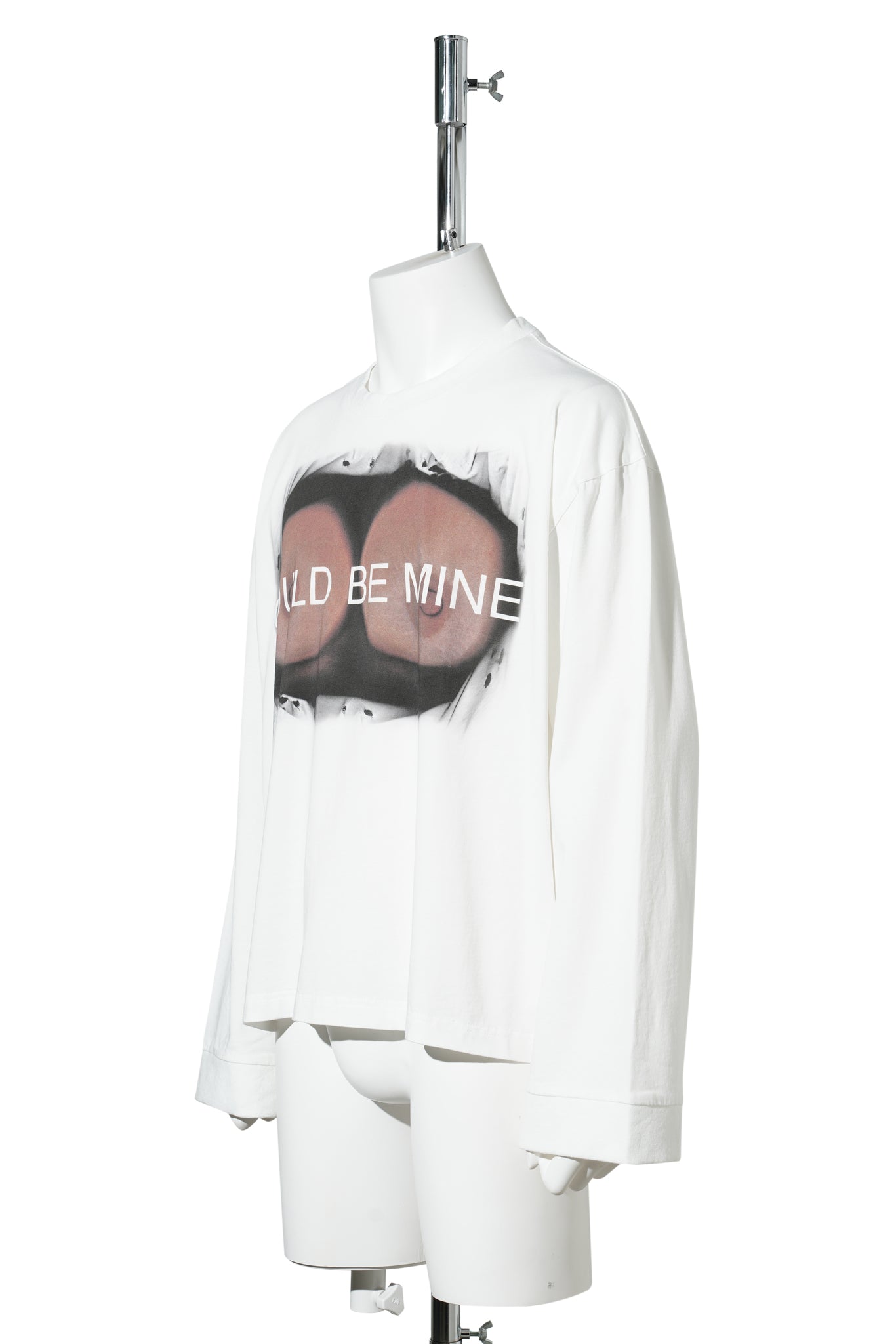 COULD BE MINE LS T-SHIRT / WHITE