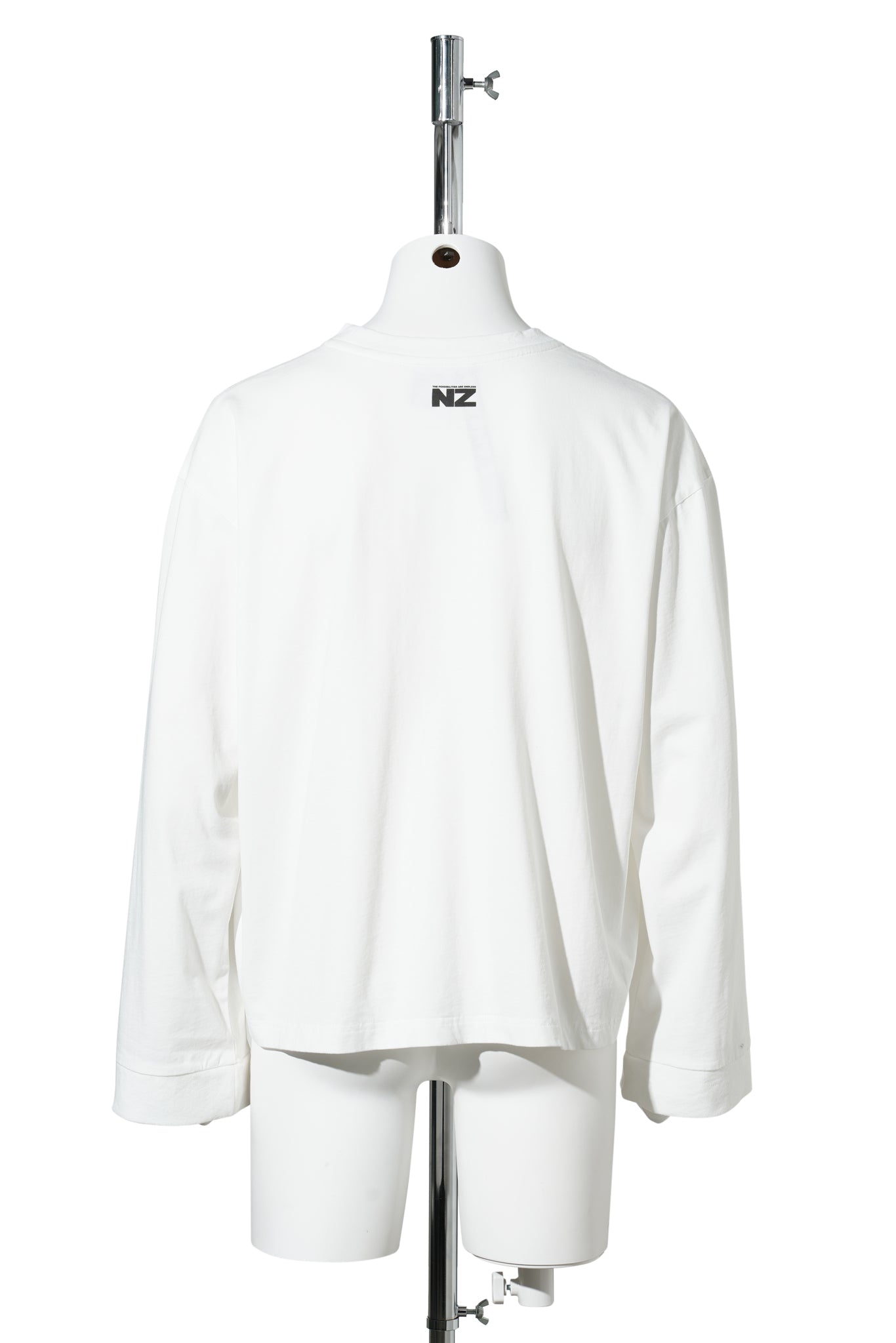 COULD BE MINE LS T-SHIRT / WHITE