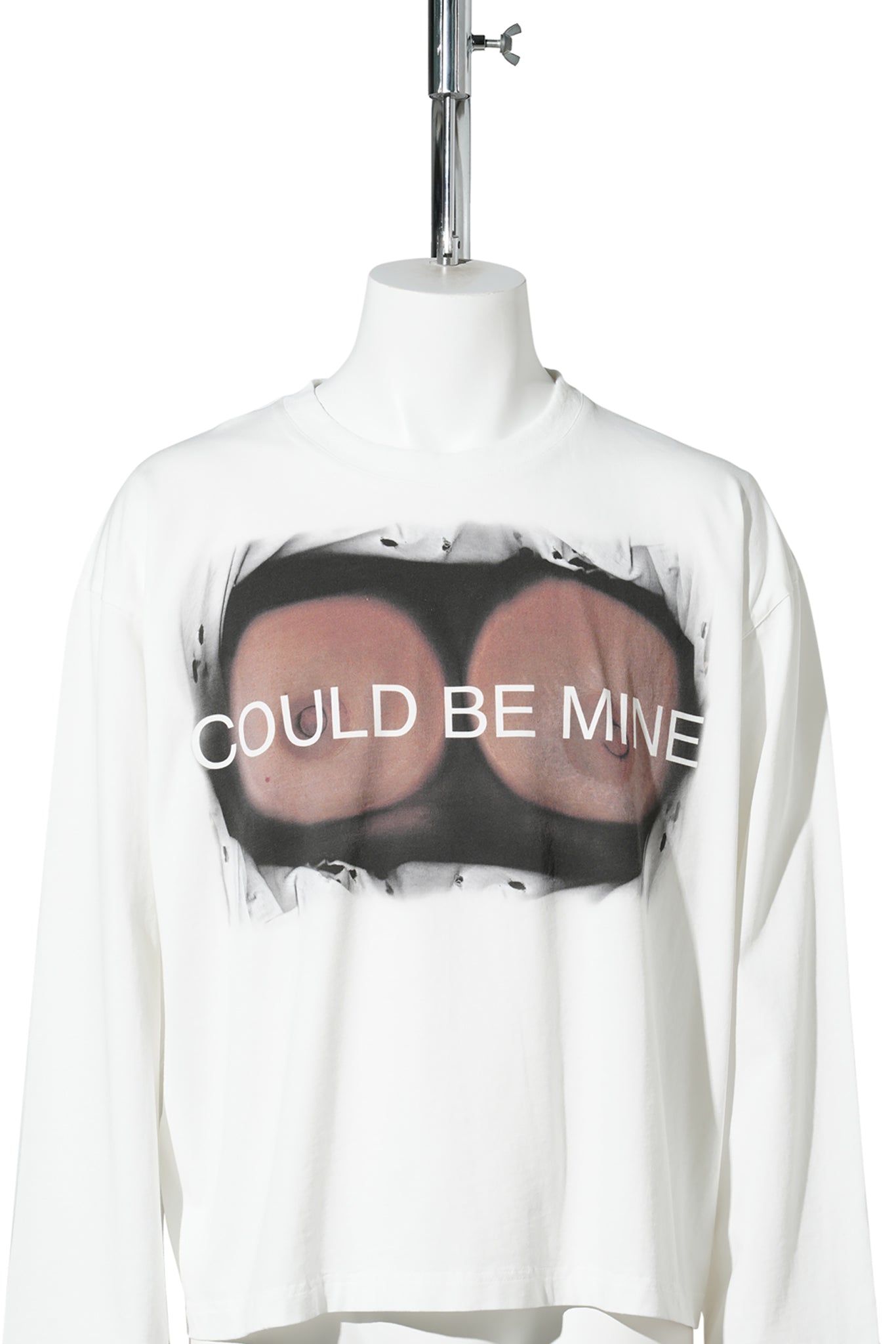 COULD BE MINE LS T-SHIRT / WHITE