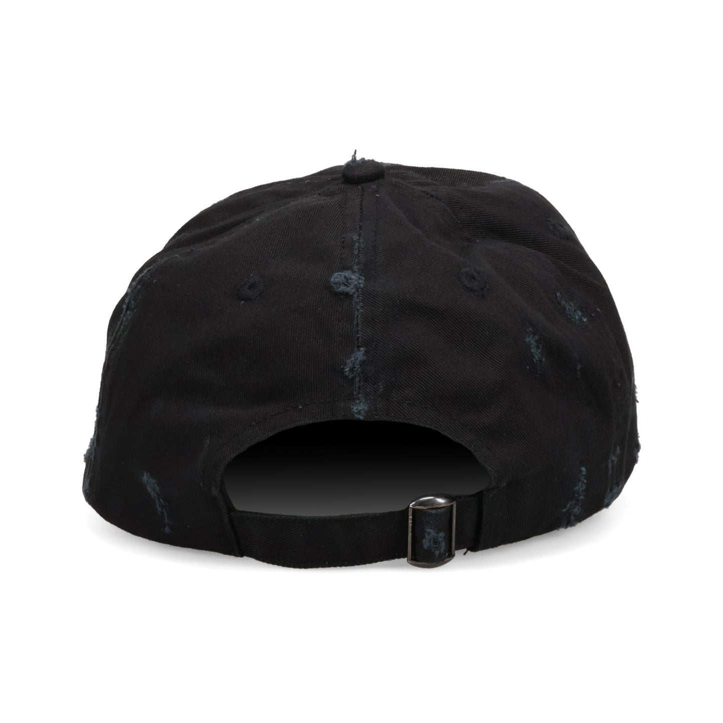 GETITDONE DISTRESSED BASEBALL HAT / BLACK