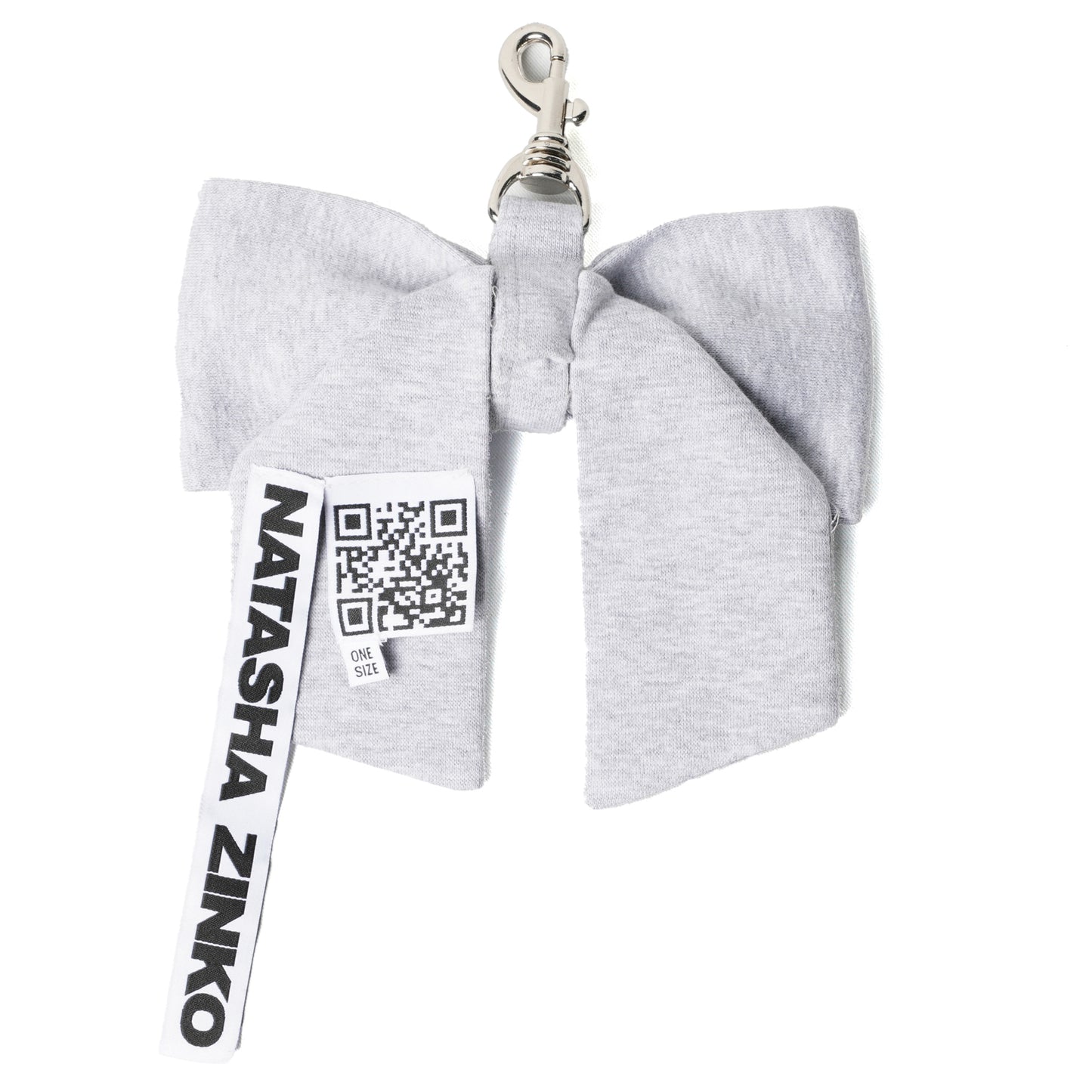 BIG BOW CHARM / GREY