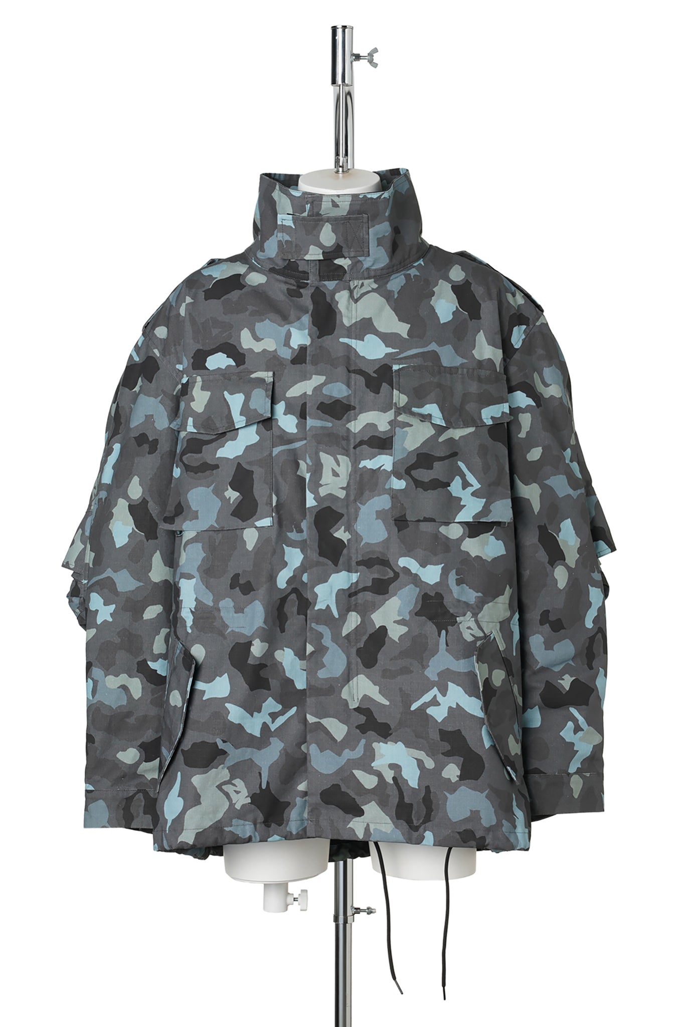 SPLOTCHED JACKET / CAMOUFLAGE