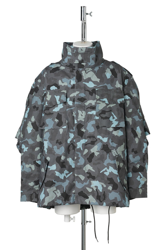 SPLOTCHED JACKET / CAMOUFLAGE