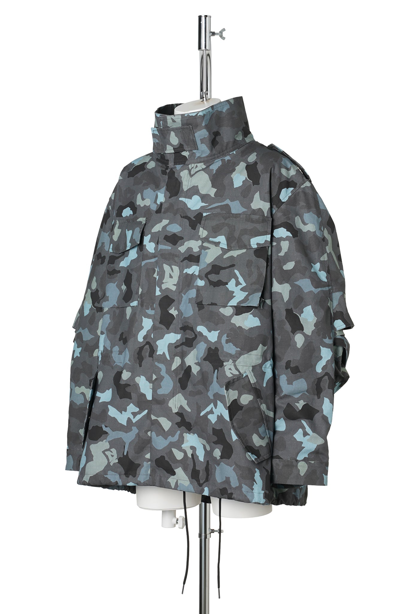 SPLOTCHED JACKET / CAMOUFLAGE