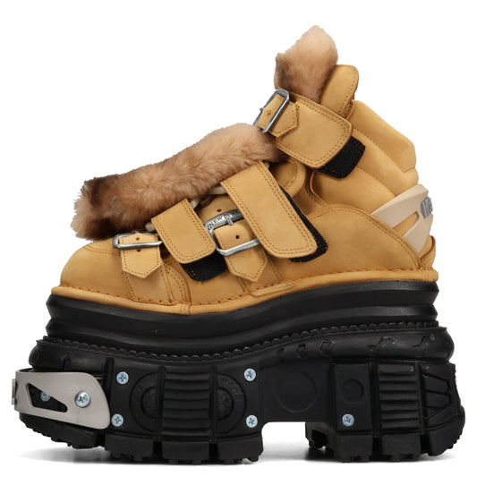 NEWROCK CRITTER BOOTS / BEIGE