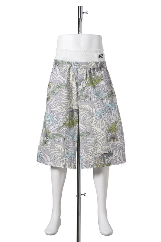 PALM PRINT SHORTS / MULTICOLOUR