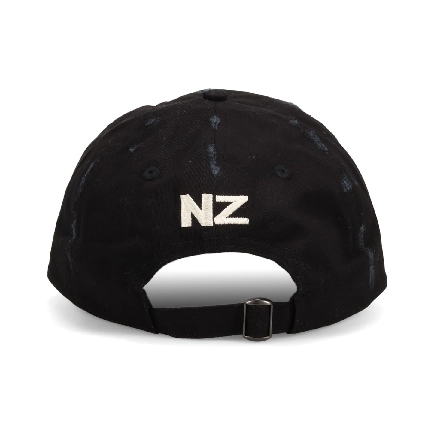 MY LAST RESORT DISTRESSED BASEBALL HAT / BLACK