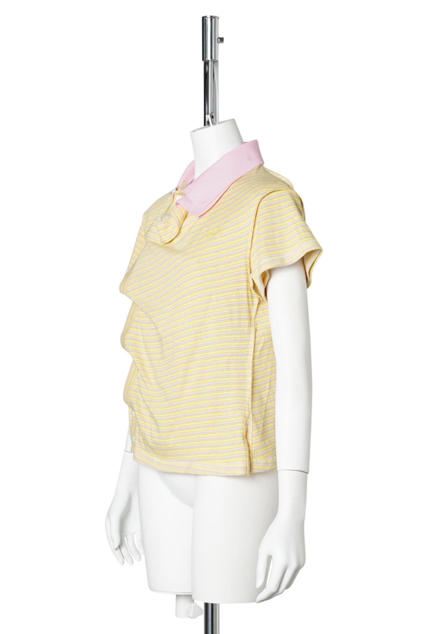 OVERSIZED DOUBLE POLO / YELLOW
