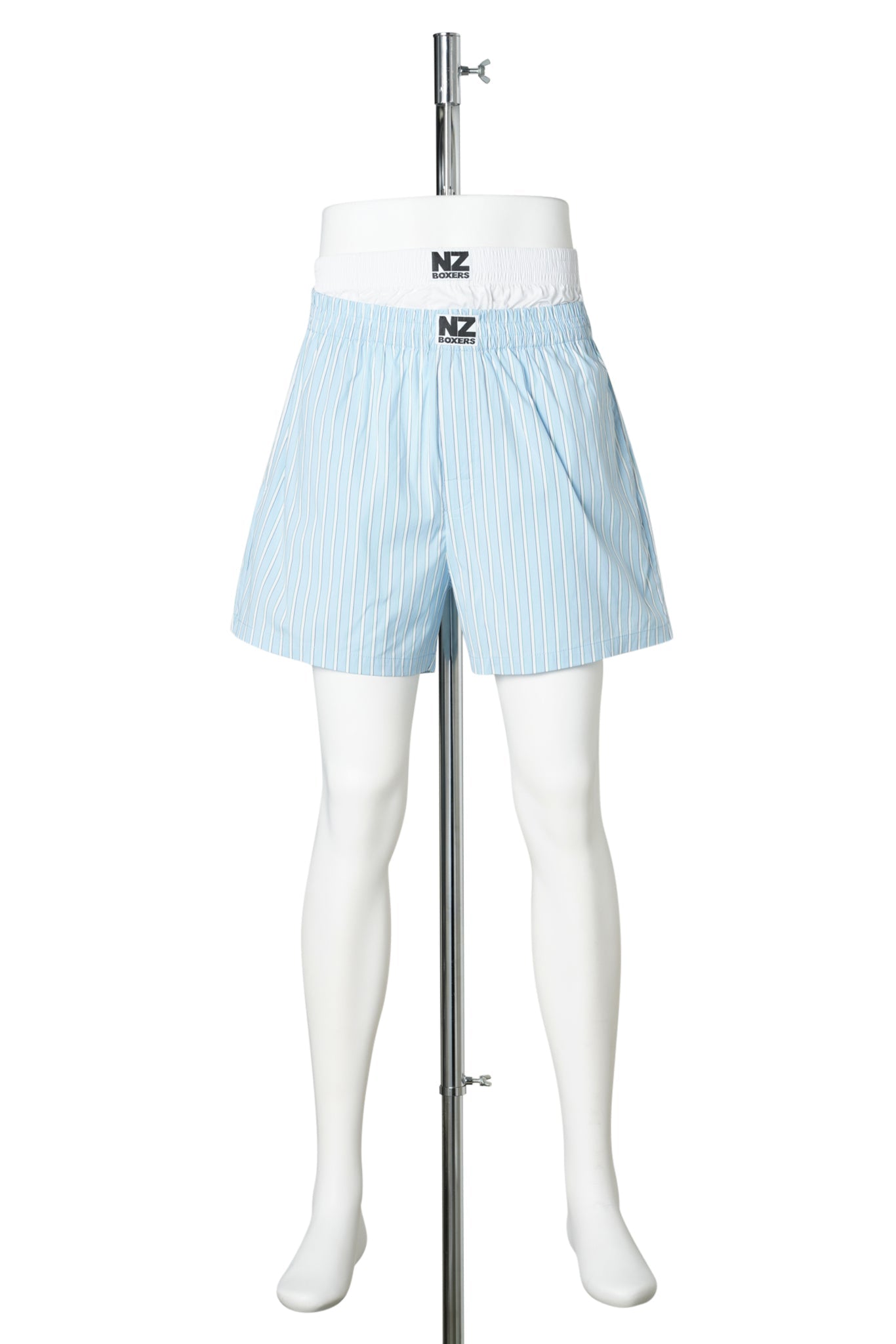 STACKED BOXERS / BLUE STRIPED