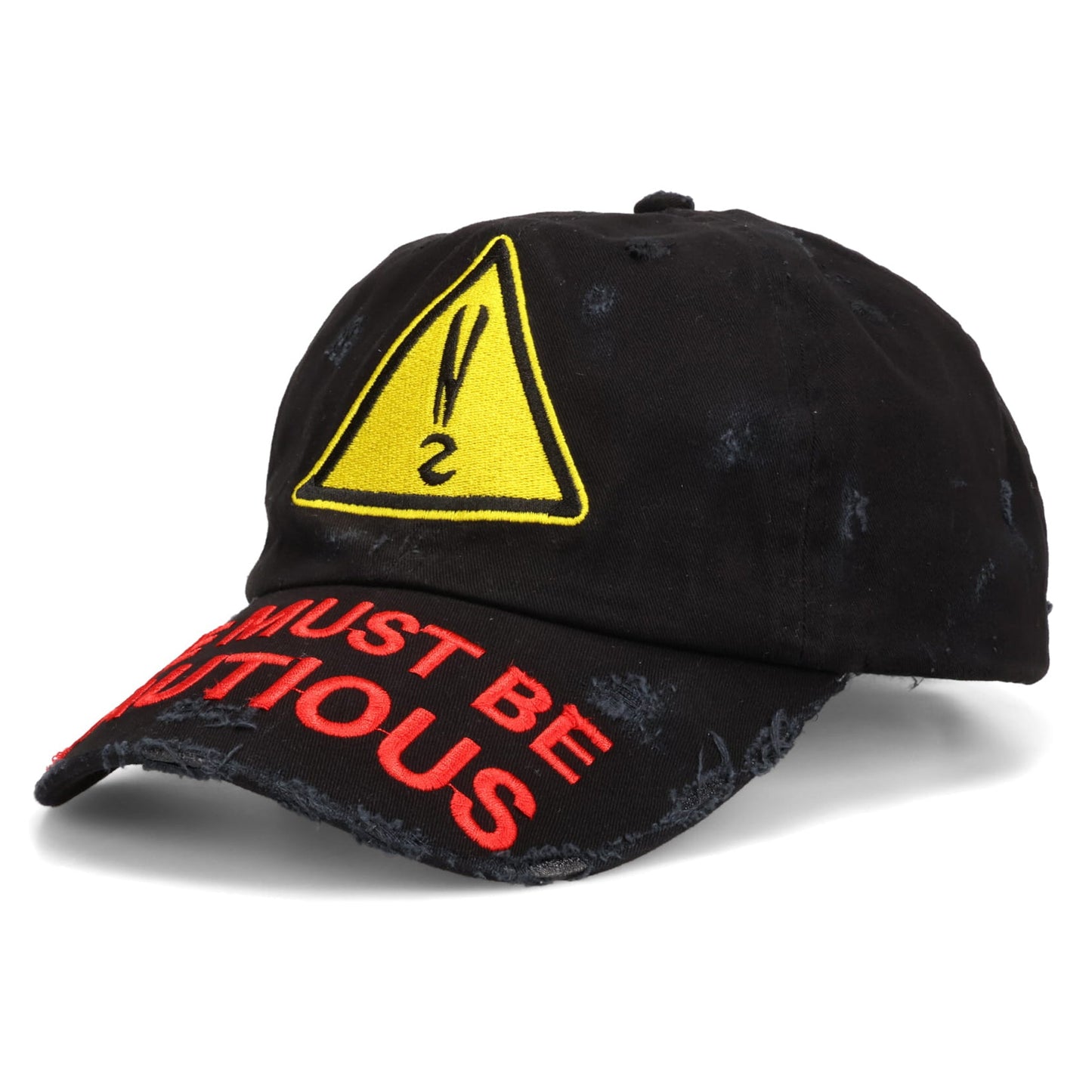 WE NEED TO BE CAUTIOUS!! DADDY BASEBALL HAT / BLACK