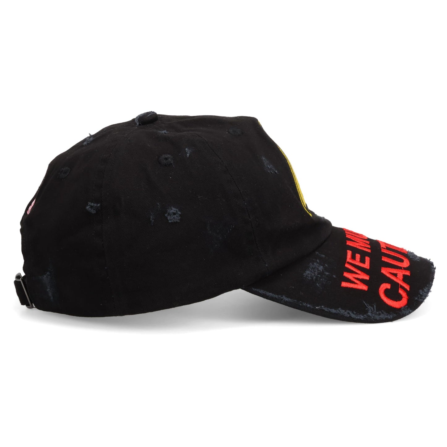 WE NEED TO BE CAUTIOUS!! DADDY BASEBALL HAT / BLACK