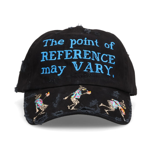 THE POINT OF REFERENCE MAY VARY DADDY BASEBALL HAT / BLACK