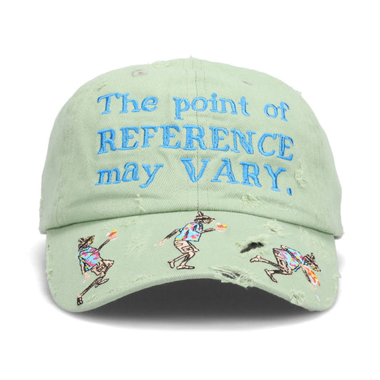 THE POINT OF REFERENCE MAY VARY DADDY BASEBALL HAT / FADED GREEN