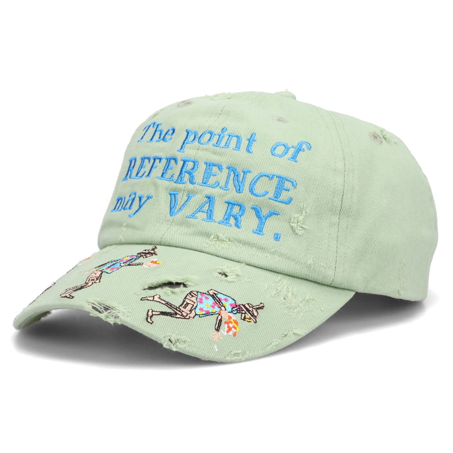 THE POINT OF REFERENCE MAY VARY DADDY BASEBALL HAT / FADED GREEN
