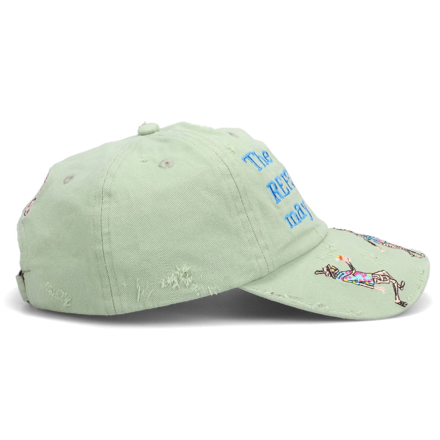 THE POINT OF REFERENCE MAY VARY DADDY BASEBALL HAT / FADED GREEN