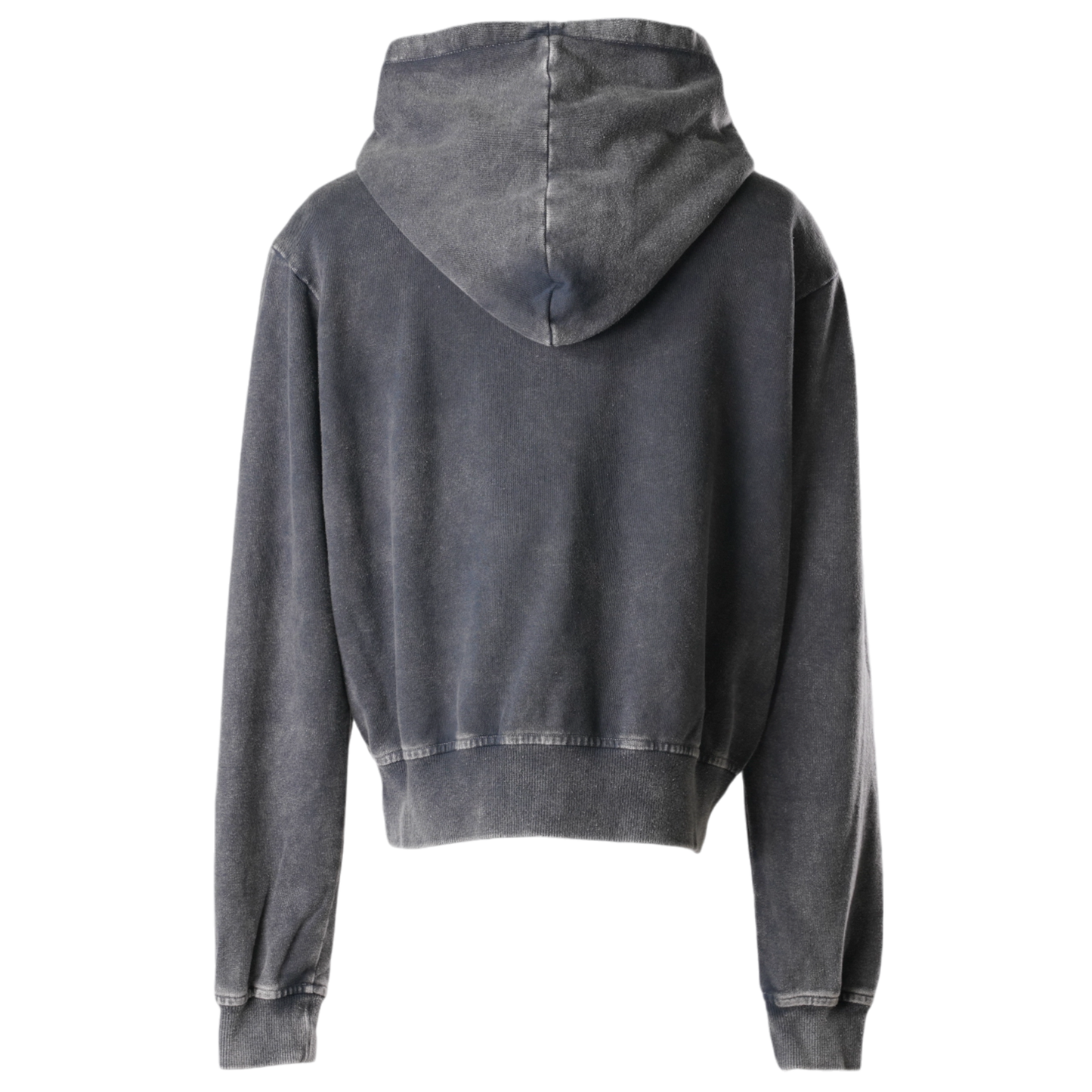 SHABBY FULL ZIPPED  HOODIE / SHABBY GREY