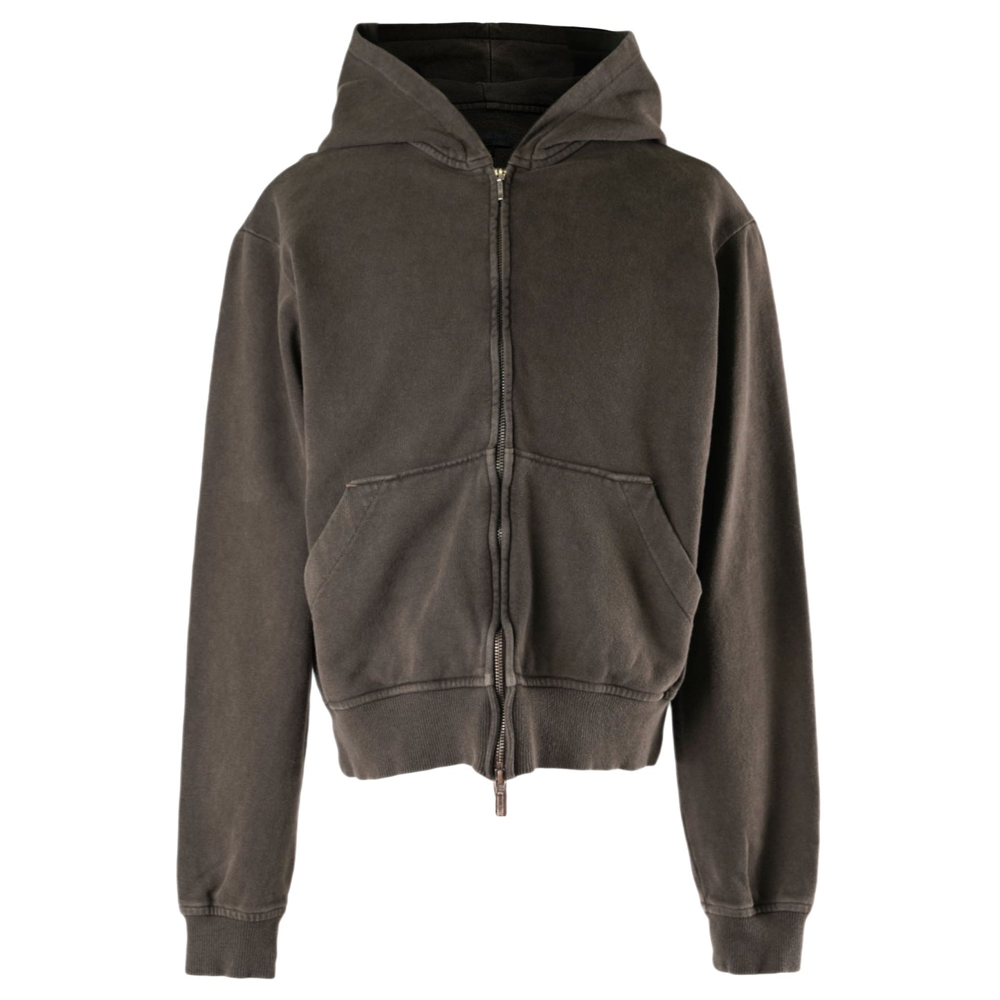 SHABBY FULL ZIP HOODIE / SHABRO SHABBY BROWN