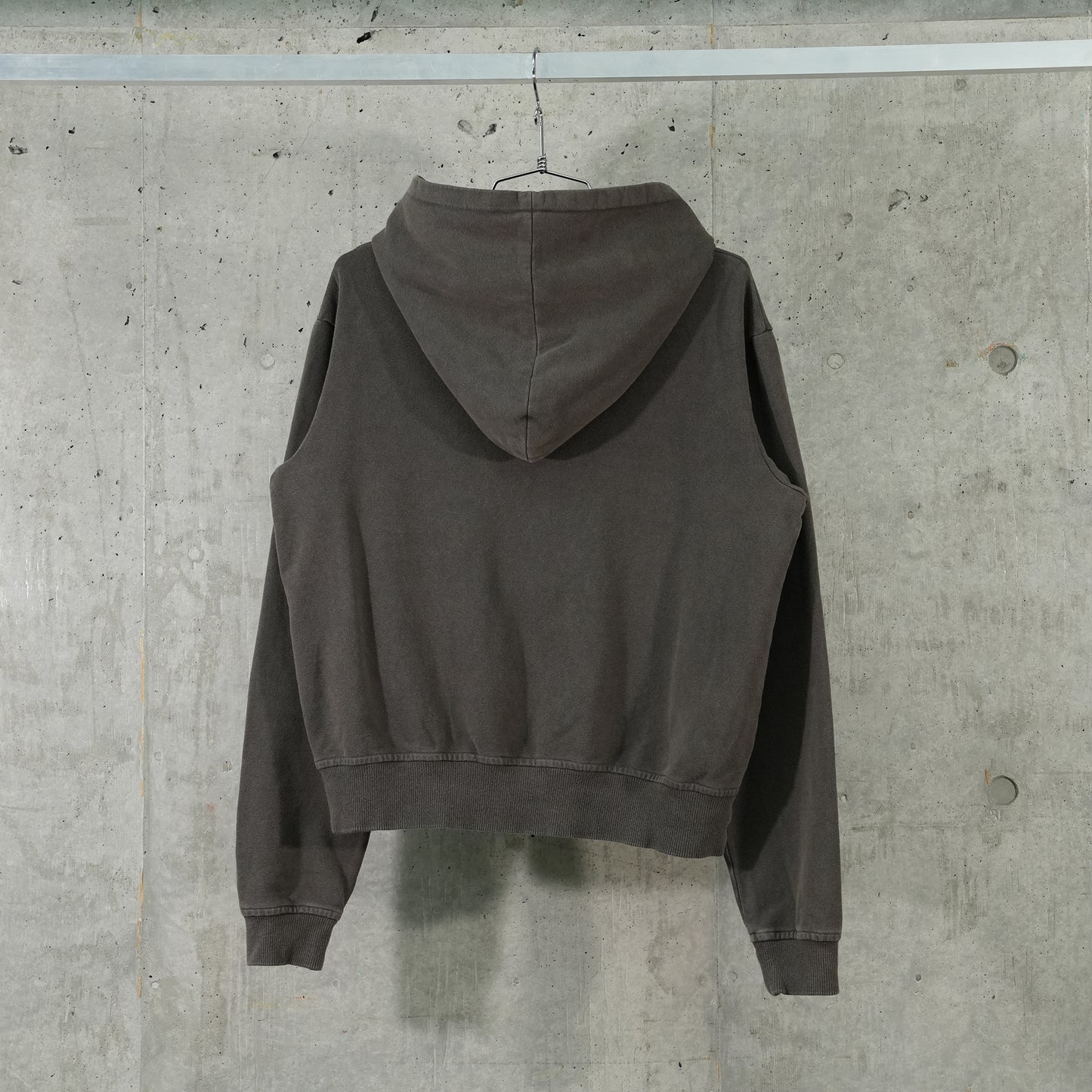 SHABBY FULL ZIP HOODIE / SHABRO SHABBY BROWN