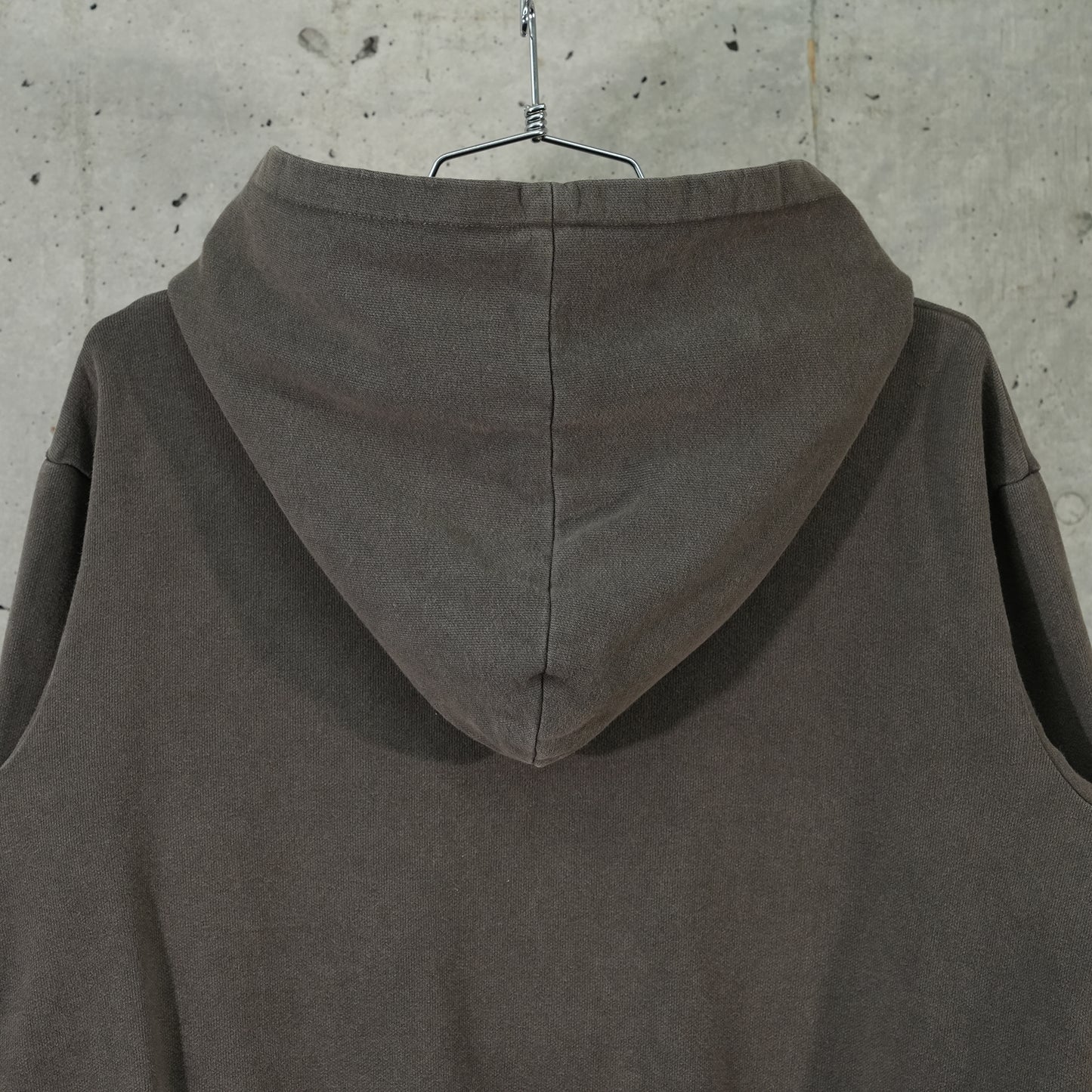 SHABBY FULL ZIP HOODIE / SHABRO SHABBY BROWN