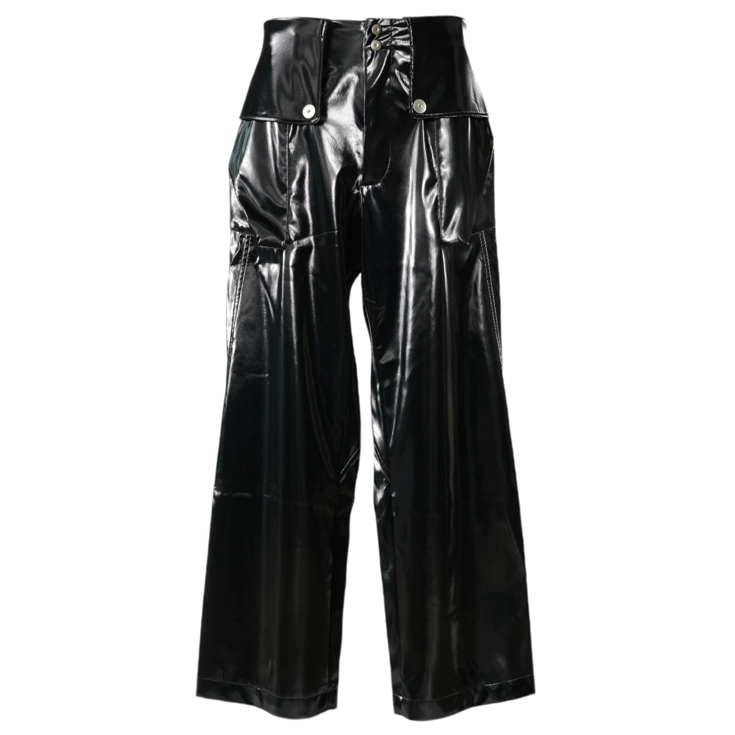 FLAP TROUSERS / BLACK