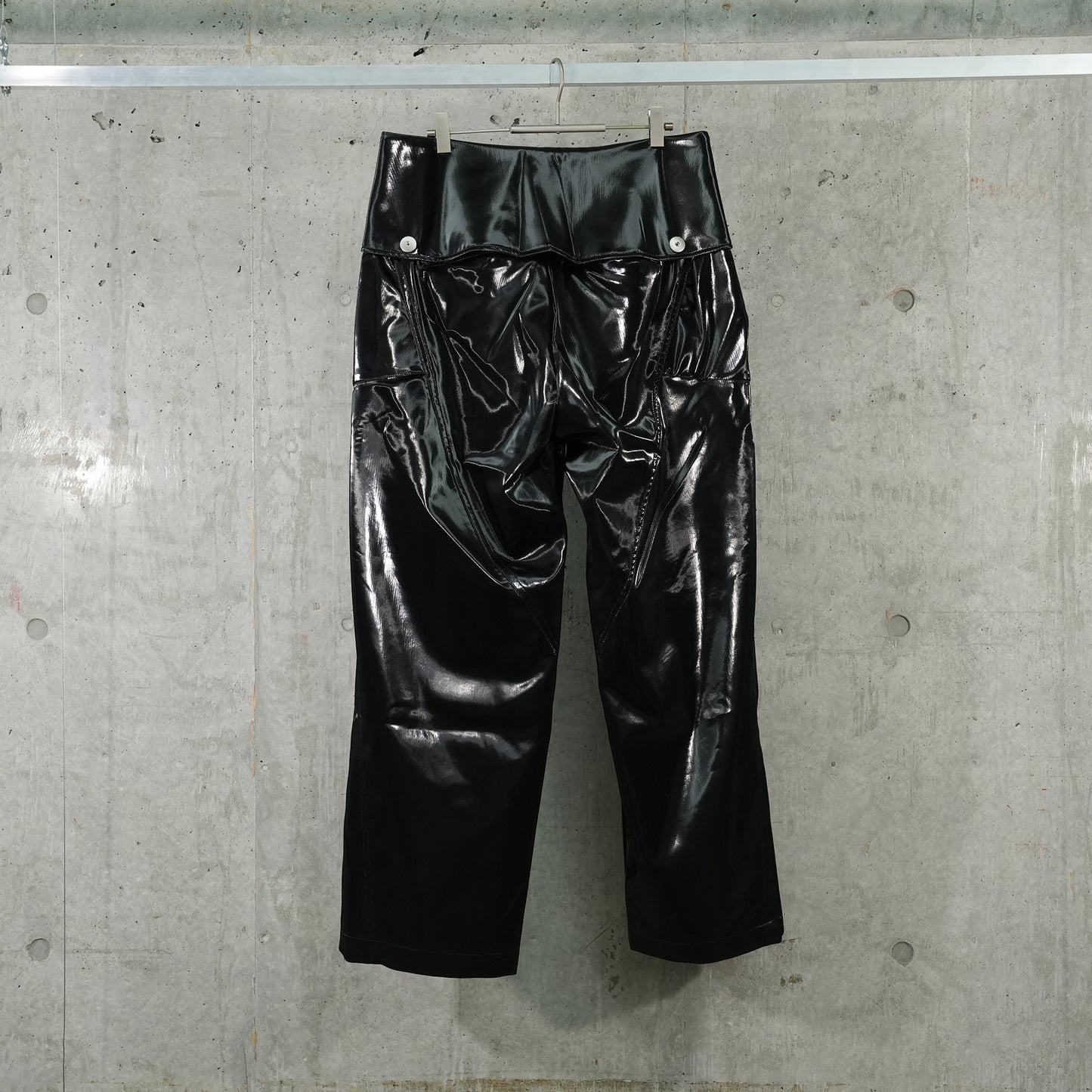 FLAP TROUSERS / BLACK