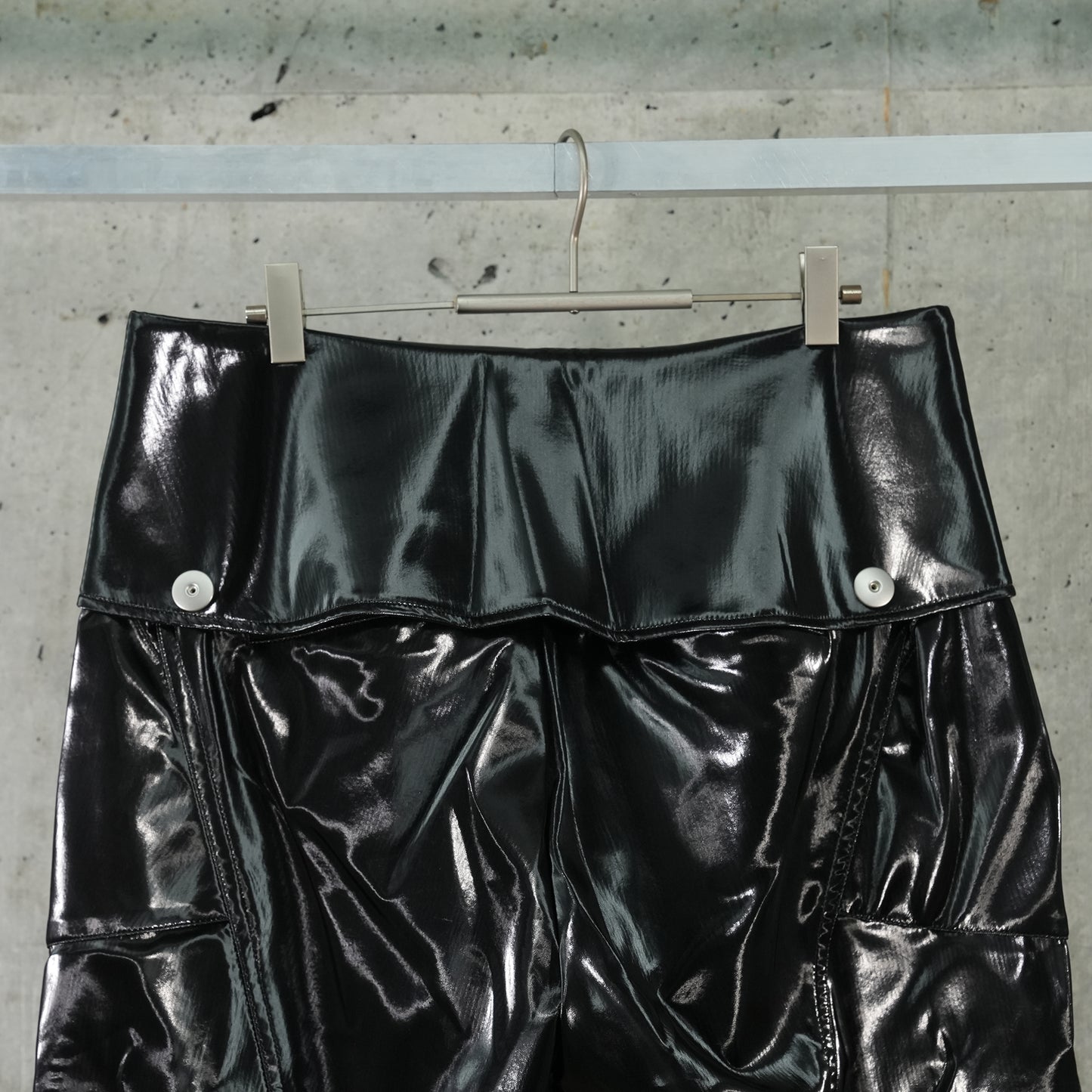 FLAP TROUSERS / BLACK