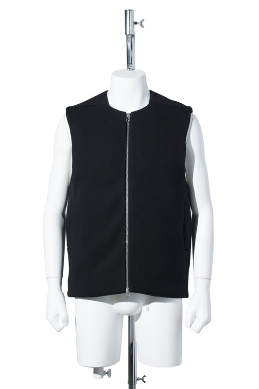 UMAR PUFFER GILET / BLACK