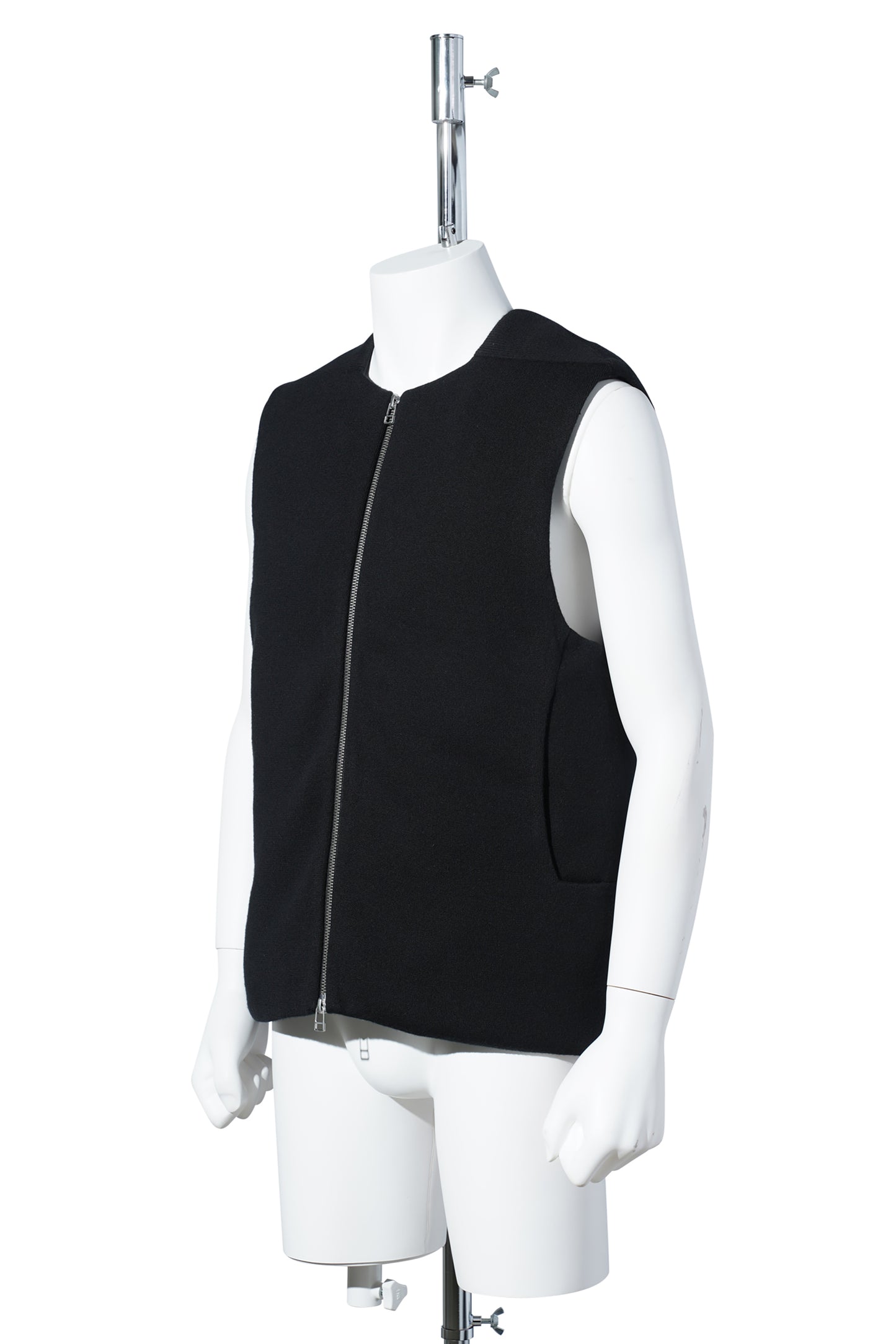 UMAR PUFFER GILET / BLACK